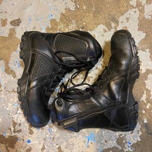 Bates Black Tactical Boots High-Top Rugged